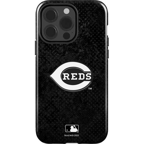 MLB Cincinnati Reds Dark Wash iPhone 15 Pro Impact Case