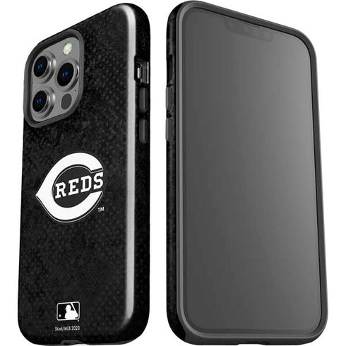 MLB Cincinnati Reds Dark Wash iPhone 15 Pro Impact Case