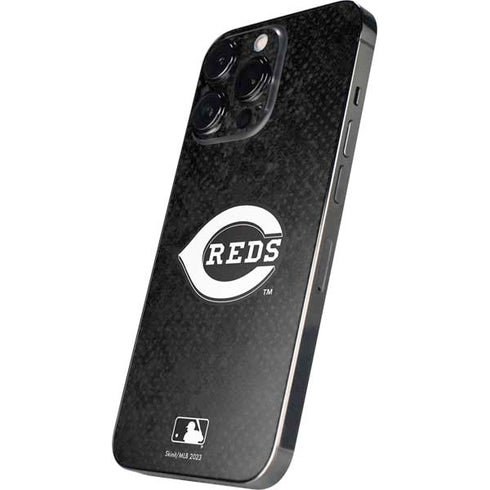 MLB Cincinnati Reds Dark Wash iPhone 14 Pro Max Skin