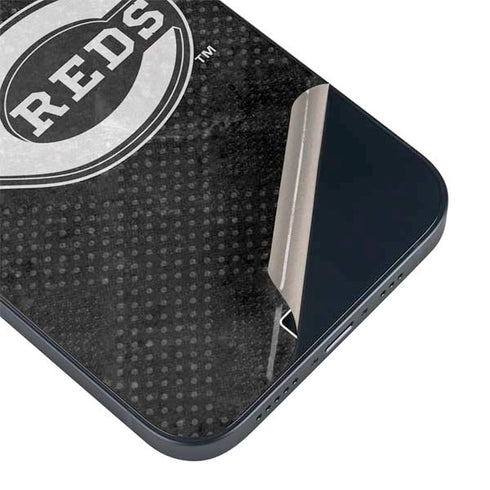 MLB Cincinnati Reds Dark Wash iPhone 14 Skin