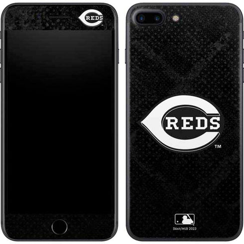 MLB Cincinnati Reds Dark Wash iPhone 8 Plus Skin