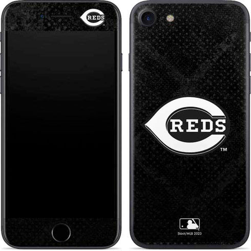 MLB Cincinnati Reds Dark Wash iPhone 8 Skin