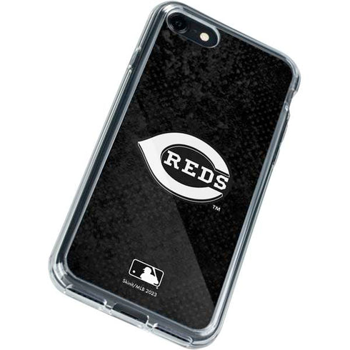 MLB Cincinnati Reds Dark Wash iPhone SE (2nd & 3rd Gen) Clear Case