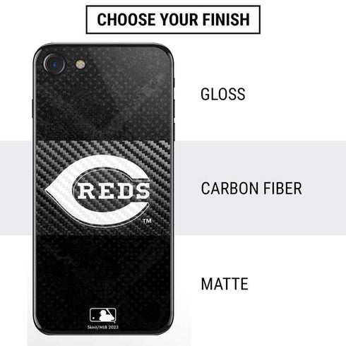 MLB Cincinnati Reds Dark Wash iPhone SE (2nd & 3rd Gen) Skin