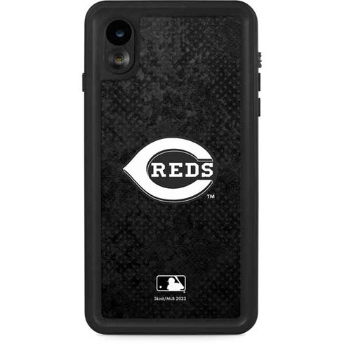 MLB Cincinnati Reds Dark Wash iPhone XR Waterproof Case