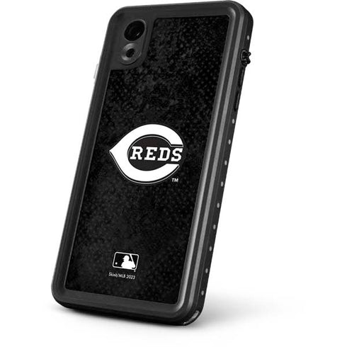 MLB Cincinnati Reds Dark Wash iPhone XR Waterproof Case