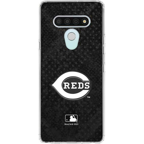 MLB Cincinnati Reds Dark Wash LG Stylo 6 Clear Case