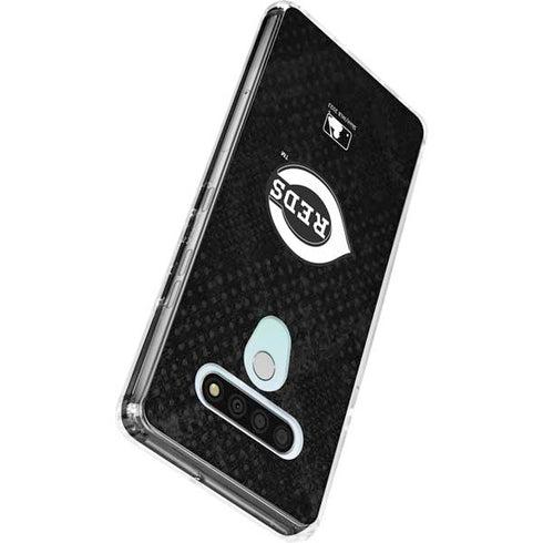 MLB Cincinnati Reds Dark Wash LG Stylo 6 Clear Case