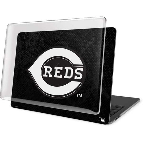MLB Cincinnati Reds Dark Wash MacBook Pro 15in (2016-19) Case plus Skin
