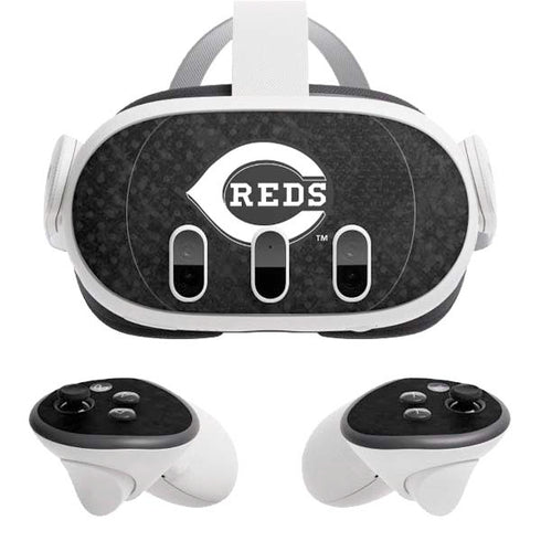 MLB Cincinnati Reds Dark Wash Meta Quest 3 Skin