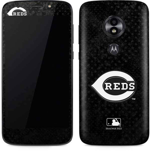 MLB Cincinnati Reds Dark Wash Moto E5 Play Skin