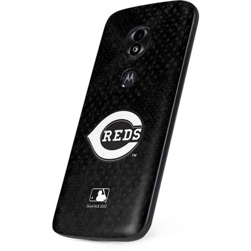 MLB Cincinnati Reds Dark Wash Moto E5 Play Skin