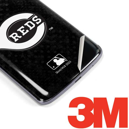 MLB Cincinnati Reds Dark Wash Moto E5 Plus Skin