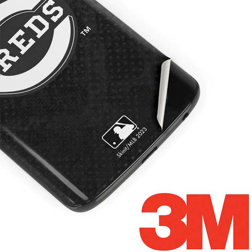 MLB Cincinnati Reds Dark Wash Moto G6 Skin
