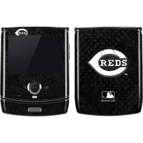 MLB Cincinnati Reds Dark Wash Motorola RAZR Skin