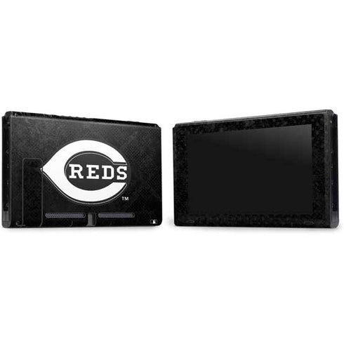 MLB Cincinnati Reds Dark Wash Nintendo Switch Bundle Skin