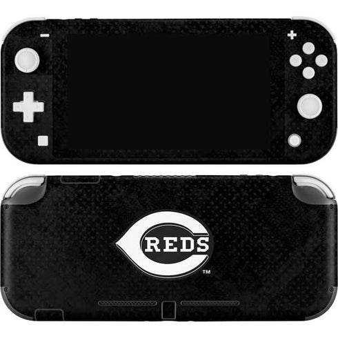 MLB Cincinnati Reds Dark Wash Nintendo Switch Lite Skin