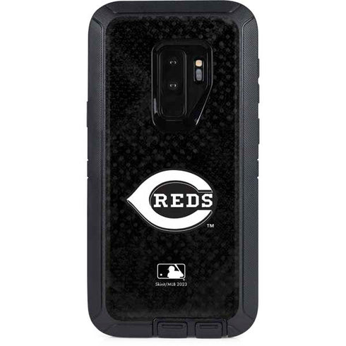 MLB Cincinnati Reds Dark Wash Otterbox Defender Galaxy Skin