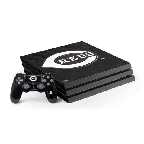 MLB Cincinnati Reds Dark Wash PS4 Pro Bundle Skin