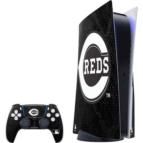 MLB Cincinnati Reds Dark Wash PS5 Bundle Skin