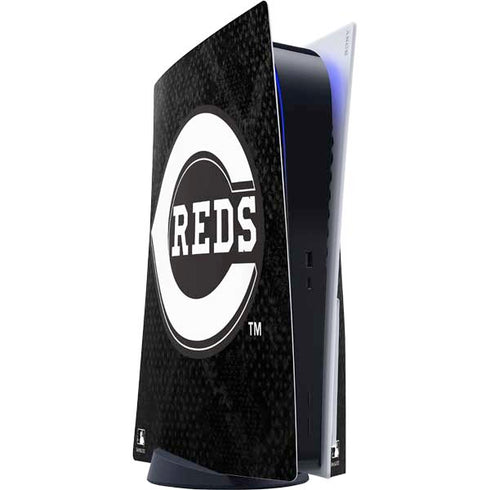 MLB Cincinnati Reds Dark Wash PS5 Console Skin
