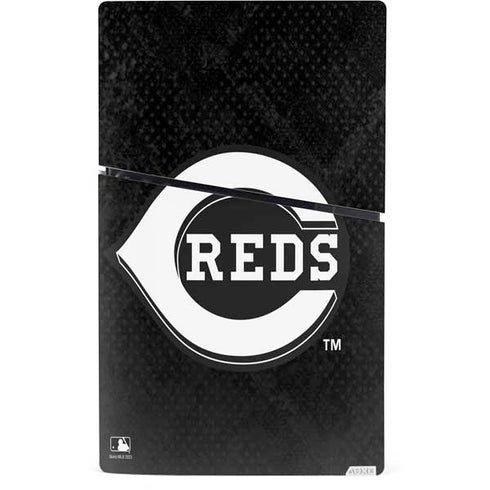 MLB Cincinnati Reds Dark Wash PS5 Slim Digital Edition Console Skin