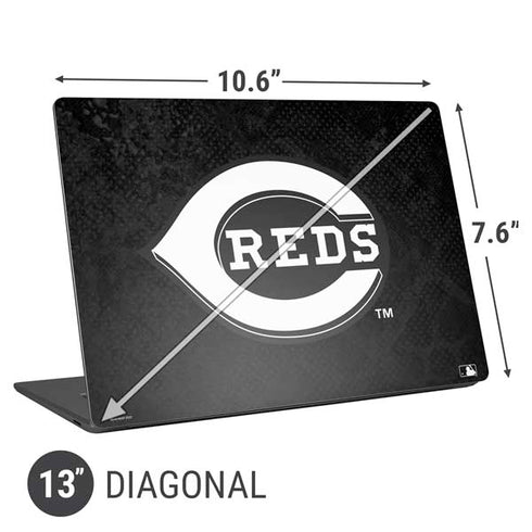 MLB Cincinnati Reds Dark Wash Universal Laptop 13in (10.6 x 7.6in) Skin