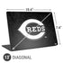 MLB Cincinnati Reds Dark Wash Universal Laptop 13in (10.6 x 7.6in) Skin