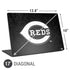 MLB Cincinnati Reds Dark Wash Universal Laptop 17in (13.8 x 10in) Skin