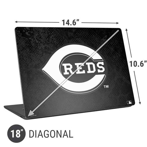 MLB Cincinnati Reds Dark Wash Universal Laptop 18in (14.6 x 10.6in) Skin