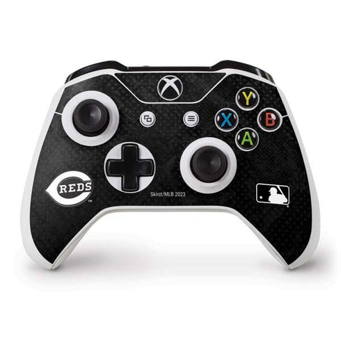 MLB Cincinnati Reds Dark Wash Xbox One S Controller Skin