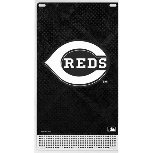 MLB Cincinnati Reds Dark Wash Xbox Series S Console Skin