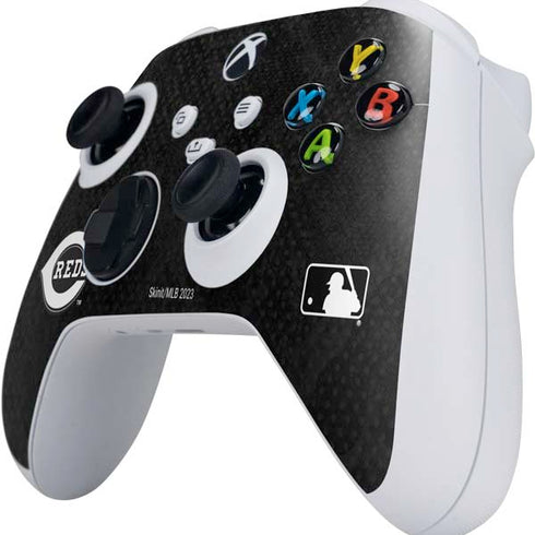 MLB Cincinnati Reds Dark Wash Xbox Series S Controller Skin