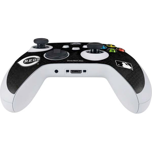 MLB Cincinnati Reds Dark Wash Xbox Series S Controller Skin
