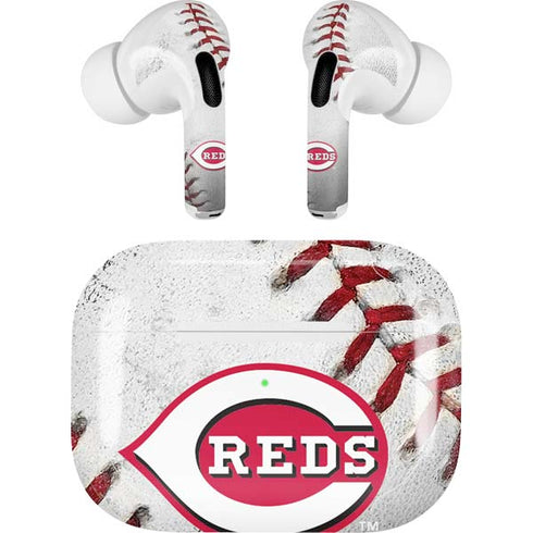 MLB Cincinnati Reds Game Ball AirPods Pro 2nd Gen Skin