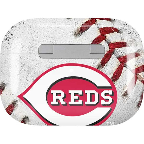 MLB Cincinnati Reds Game Ball AirPods Pro 2nd Gen Skin