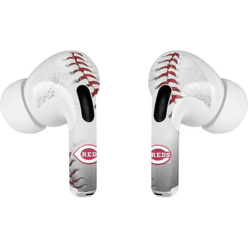 MLB Cincinnati Reds Game Ball AirPods Pro 2nd Gen Skin