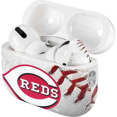 MLB Cincinnati Reds Game Ball AirPods Pro 2nd Gen Skin