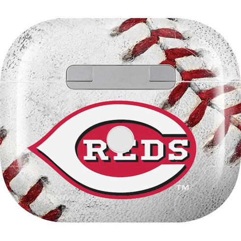 MLB Cincinnati Reds Game Ball Apple AirPods (3rd Gen 2021) Skin