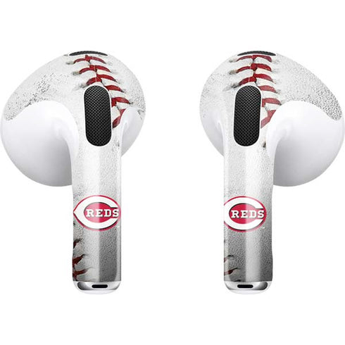 MLB Cincinnati Reds Game Ball Apple AirPods (3rd Gen 2021) Skin