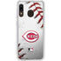 MLB Cincinnati Reds Game Ball Galaxy A20 Clear Case