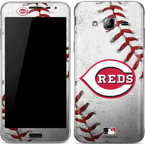 MLB Cincinnati Reds Game Ball Galaxy J3 Skin