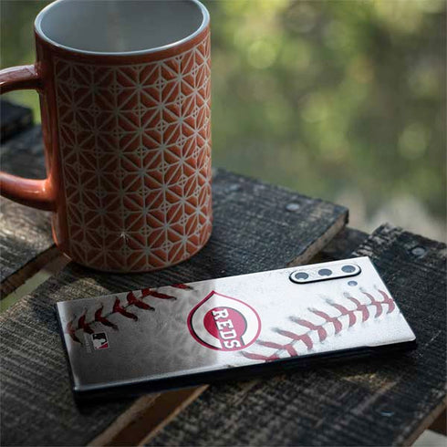 MLB Cincinnati Reds Game Ball Galaxy Note 10 Skin