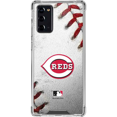 MLB Cincinnati Reds Game Ball Galaxy Note20 5G Clear Case