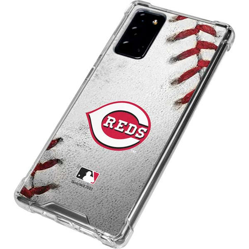 MLB Cincinnati Reds Game Ball Galaxy Note20 5G Clear Case