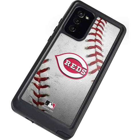 MLB Cincinnati Reds Game Ball Galaxy Note20 5G Waterproof Case