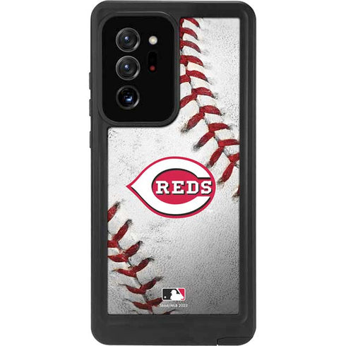 MLB Cincinnati Reds Game Ball Galaxy Note20 Ultra 5G Waterproof Case