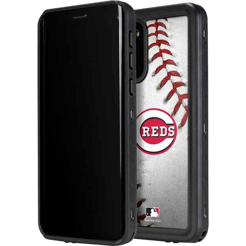 MLB Cincinnati Reds Game Ball Galaxy S20 Plus Waterproof Case