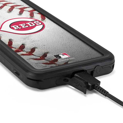 MLB Cincinnati Reds Game Ball Galaxy S20 Plus Waterproof Case