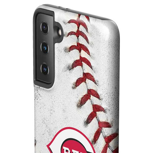 MLB Cincinnati Reds Game Ball Galaxy S21 Plus 5G Pro Case